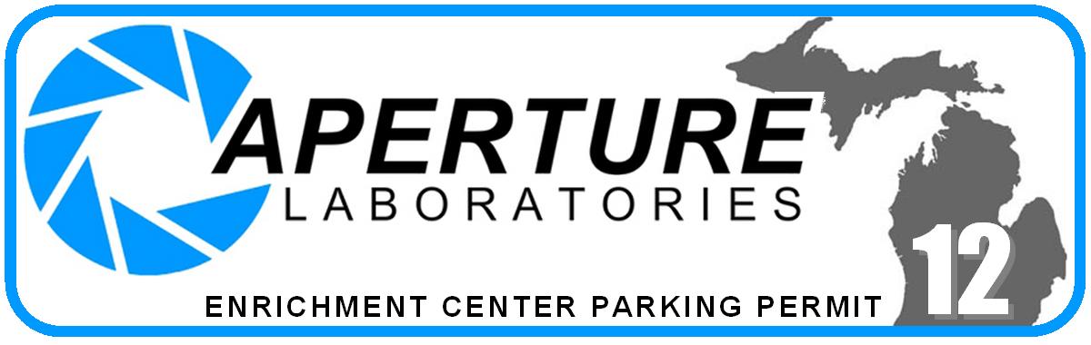 Aperture Enrichment Center decal