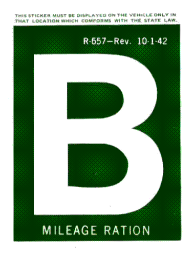 Ration decal B