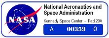 NASA Decal