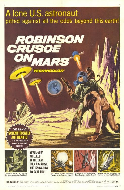 Robinson Crusoe on Mars movies